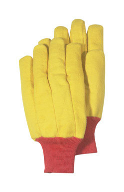 GLOVE CHORE GOLD LRG 3PK