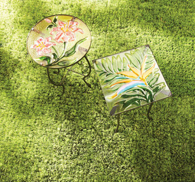 GLASS PLANT STAND