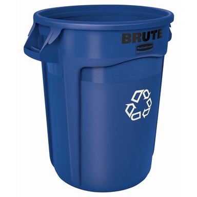BRUTE RECYCLE 32GAL BLUE