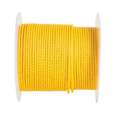 1/4 POLY SOFT YELLOW -600"