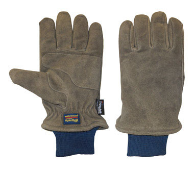 Wells Lamont HydraHyde XL Suede Cow Leather Winter Brown Gloves