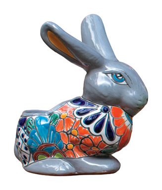 RABBIT PLANTER 10.5"