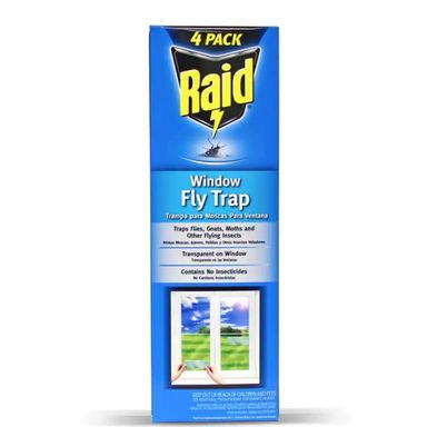 RAID WINDOW FLY TRAP4PK