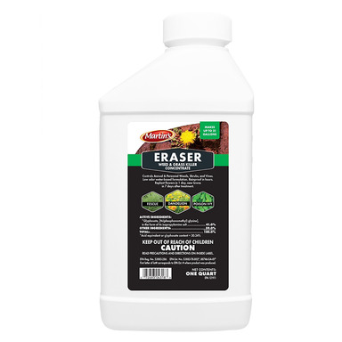 HERBICIDE 41%GLPH ERASER CONC QT