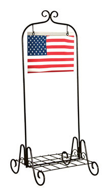 PLANTSTAND W US FLAG