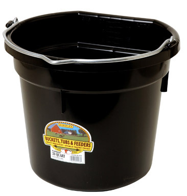 FLAT BACK BUCKET BLK20QT