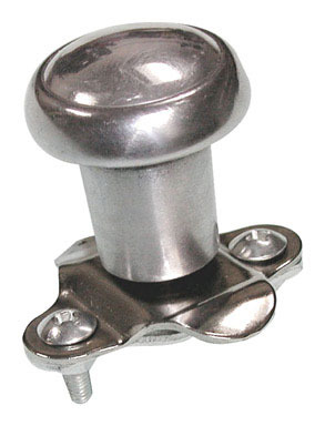 SPINNER KNOB POLISH ALUM