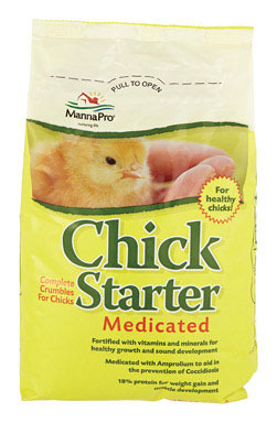 CHICK FEED MEDICATED 5#