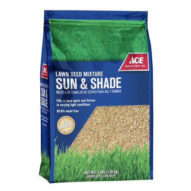 ACE Sun & Shade Grass Seed 3#