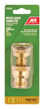 3/4" Brass Quick Connector