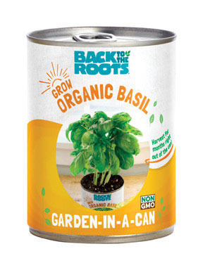 Garden-in-a-can Basil