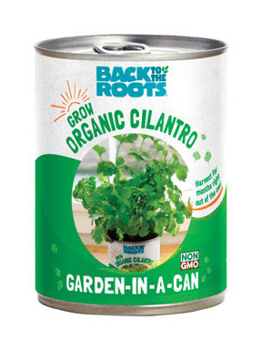 Garden-in-a-can Cilantro