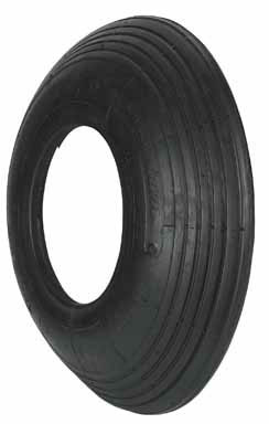 Arnold 6 in. D X 6 in. D 500 lb. cap. Wheelbarrow Tire Rubber