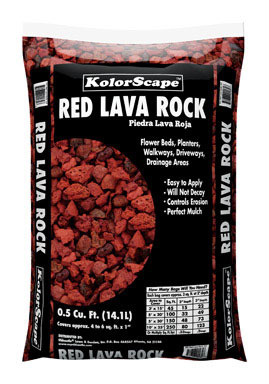 LAVA ROCK RED 0.5 CU.FT.