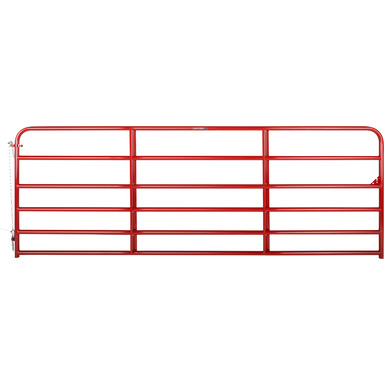 ECON 6 BAR GATE RED 144"