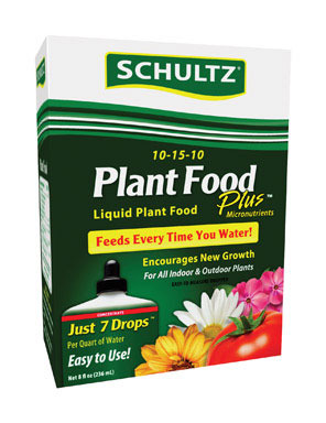 Sch Plant Food 10-15-10 8 Oz