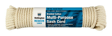 1/4"x50' Cotton Sash Cord