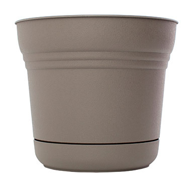 Flowerpot Saturn Charcoal 5"