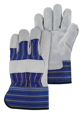 WORK GLOVES LTHR PALM L