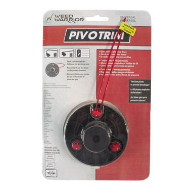 Weed Warrior Universal Fit Pivotrim Residential Grade 0.095 in. D X 10.13  L Trimmer Head