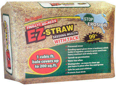 EZ STRAW MLCH/TACK 1CUFT