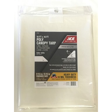 CNPY TARP HD 10'X16'WHT