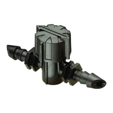 BARBED VALVE 1/4" 2PK DS