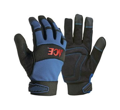 ACE WINTR GLOVE LTHR MED