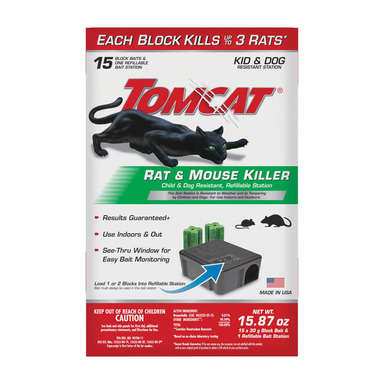 15x30gm TOMCAT RAT REFILLABLE
