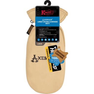 KINCO LINED SUEDE MITTEN XL