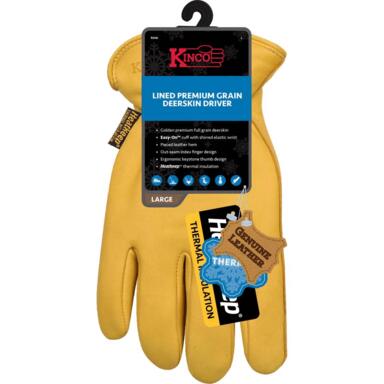 KINCO DEERSKIN DRIVER GLOV XL