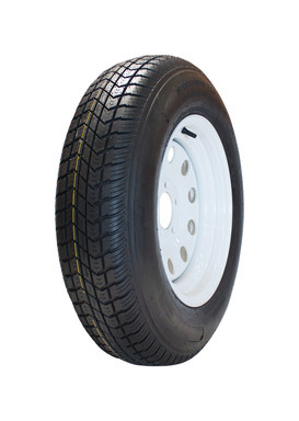 TIRE 5BOLT RUBR 25.6X14"