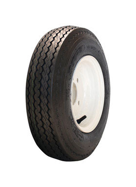 TIRE 5BOLT RUBR 16.4X8"