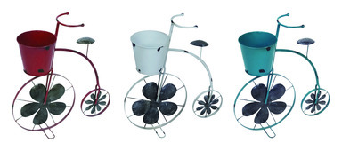 BICYCLE PLANTER ASSRTED