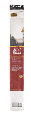 BLIND MINI VINL24X64 WHT