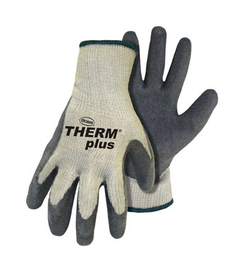 LG KNIT POLY LATEX PALM GLOVEs