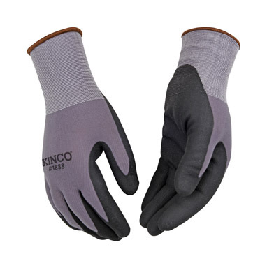 XL Men's Nitrile Palm Gloves B/G