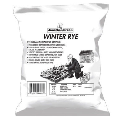 WINTER RYE SEED 5 LB BAG