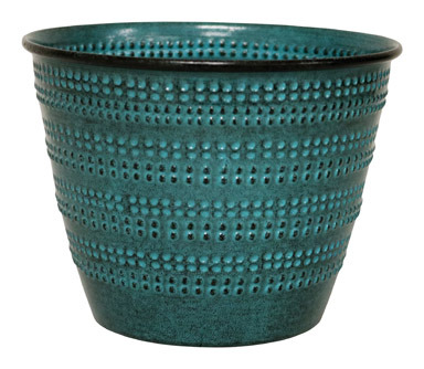 6" SEAFOAM COBBLESTONE PLANTER