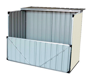 SHED LPRFL MTL 4X3' CRM