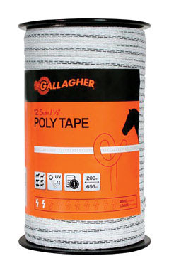 656' Poly Tape Green/White