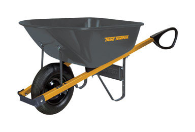 6CUFT Steel Wheelbarrow