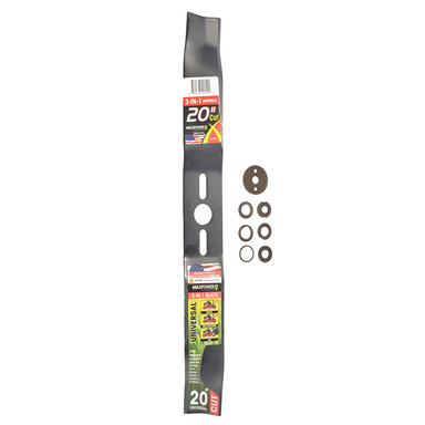 20" UNIVERSAL 3-N-1 MOWER BLADE