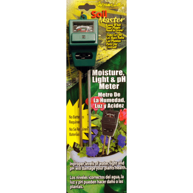 Ml Analog Soil/ Light/ Ph Meter