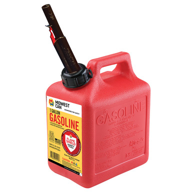 Gallon Red Poly Gas Can