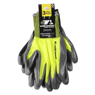WL WRK GLOVE L GRY MEN