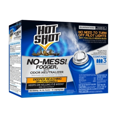 HOT SHOT NO MESS FOGGER 3PK