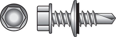 100Pk 12-14x1-1/2 HWH NEO Screw