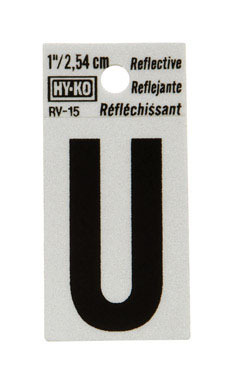 LETTER"U"REFLECT1-1/4"