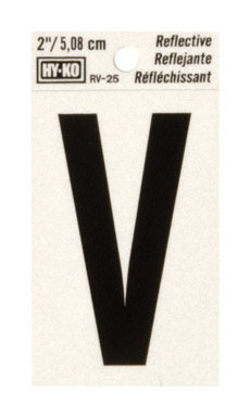 LETTER"V"REFLECT 2"VINYL